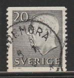 Zweden 1951 - Koning Gustav VI Adolf, Postzegels en Munten, Postzegels | Europa | Scandinavië, Zweden, Ophalen, Gestempeld