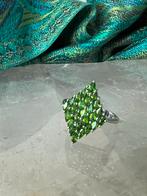 Diopsiet chroomdiopsiet beschermt liefde intuïtie magie, Sieraden, Tassen en Uiterlijk, Ringen, Nieuw, Ophalen of Verzenden, 17 tot 18