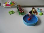playmobil zomers setje met badje en parasol, Kinderen en Baby's, Speelgoed | Playmobil, Ophalen of Verzenden, Zo goed als nieuw