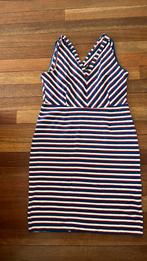 Prachtige gestreepte jurk King Louie mt.L, Kleding | Dames, Jurken, Blauw, Maat 42/44 (L), Ophalen of Verzenden, Zo goed als nieuw