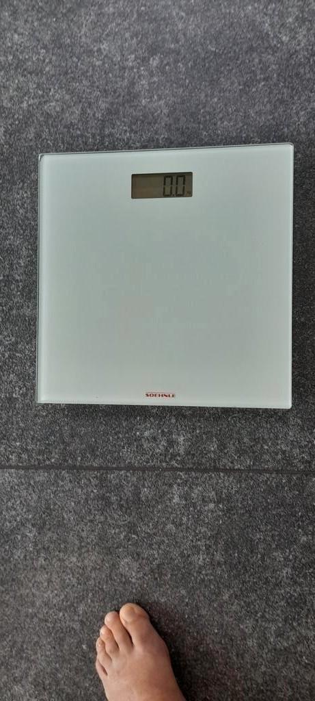 Soehnle personenweegschaal Pino White, Witgoed en Apparatuur, Weegschalen, Digitaal, Personenweegschaal, 100 kg of meer, Ophalen of Verzenden
