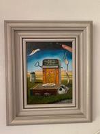 Orgineel schilderij Jean Thomassen “ontbijt” 1988, Ophalen