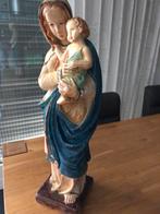 Maria en kindje beeld 61 cm, Antiek en Kunst, Antiek | Religie, Ophalen of Verzenden