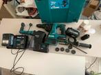 Makita HR004GM202  40V Max Combihamer, Ophalen of Verzenden, Gebruikt, Boor- en/of Breekhamer