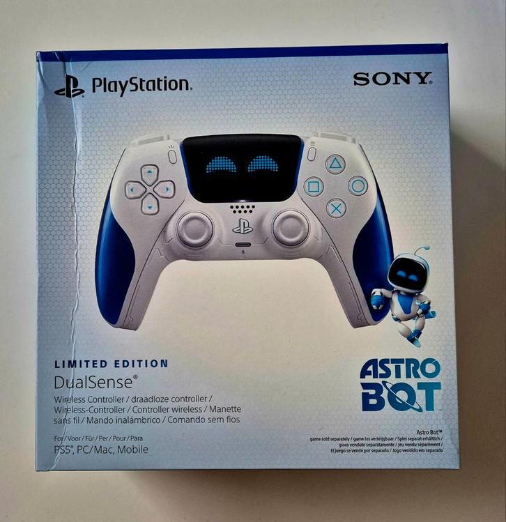 Nieuwe Sealed Astro Bot Controller PS5 Limited Edition 🔮, Spelcomputers en Games, Spelcomputers | Nintendo Consoles | Accessoires