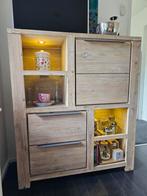 Henders & Hazel Kast, Tafel + 6 Stoelen - Wegens Verhuizing, Huis en Inrichting, Tafels | Eettafels, Ophalen