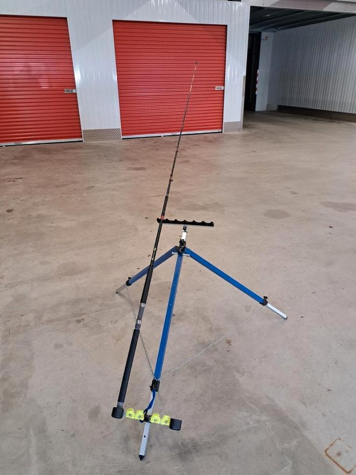 Ron Thompson boothengel 2,17 m, Watersport en Boten, Hengelsport | Zeevissen, Gebruikt, Werphengel, Ophalen of Verzenden