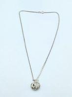 Zilveren Ketting Met Hanger Appel, Met hanger, Verzenden, ., Zo goed als nieuw