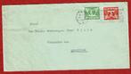Envelop uit Rotterdam aan Weth. Sluis, Enkhuizen - 1937, Postzegels en Munten, Ophalen of Verzenden, Envelop