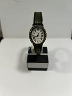 Zilveren prisma dames horloge, Ophalen of Verzenden, Gebruikt, Zilver, IOS