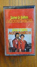 Jane & John Accordeon cassettebandje, Cd's en Dvd's, Cassettebandjes, Gebruikt, Ophalen of Verzenden, 1 bandje, Origineel