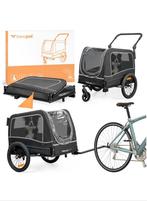 Honden fietskar en buggy 2-in-1, Ophalen, Hondenkar