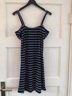 Zomers jurkje van Fox in wit/ blauw maat S, Kleding | Dames, Blauw, Ophalen of Verzenden, Maat 36 (S), Boven de knie