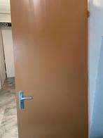 2 Stompe Binnendeuren 83x201,5 cm, Doe-het-zelf en Verbouw, Deuren en Horren, Gebruikt, 80 tot 100 cm, Binnendeur, Ophalen of Verzenden