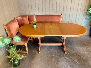 Echte Duitse eethoek Oostenrijkse hoekset zithoek bartafel beschikbaar voor biedingen