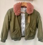 Winterjas Zara maat 128 Met Bontkraag, Meisje, Ophalen of Verzenden, Zo goed als nieuw, Zara girls