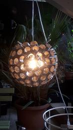 Zilverkleurige hanglamp, Huis en Inrichting, Ophalen of Verzenden, Zo goed als nieuw, Metaal, Modern