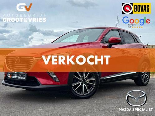 Mazda CX-3 2.0 SkyActiv-G 120 GT-M Trekhaak|Stoelverwarming|, Auto's, Mazda, Bedrijf, CX-3, ABS, Achteruitrijcamera, Adaptive Cruise Control