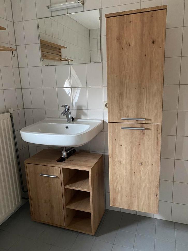 Zgan badkamermeubel: set van twee kasten, Huis en Inrichting, Badkamer | Badkamermeubels, Zo goed als nieuw, Wasbak of Wastafel