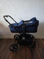 Multifunction Kinderwagen Lionelo Mika 3in1 Blue Navy, Zo goed als nieuw, Combiwagen, Verstelbare duwstang, Ophalen