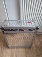 Stagg 4U 19 inch Flightcase - Traanplaat, Ophalen, Gebruikt, Speaker of Versterker, Flightcase