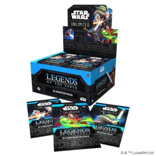 Star Wars Unlimited - Legends Of The Force - Boosterbox, Hobby en Vrije tijd, Verzamelkaartspellen | Overige, Nieuw, Boosterbox