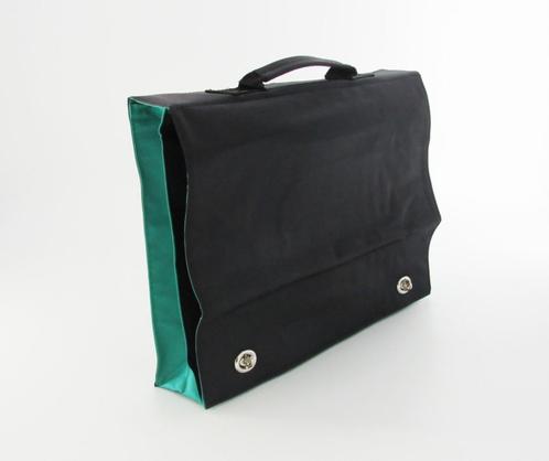 Laptoptassen zwart-groen, Sieraden, Tassen en Uiterlijk, Tassen | Reistassen en Weekendtassen, Nieuw, Zwart, Minder dan 40 cm