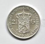 Wilhelmina 2 ½  gulden 1933 zeer mooie munt zilver 2,5, Zilver, Ophalen of Verzenden, Koningin Wilhelmina, Losse munt