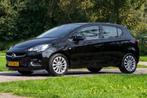 Opel Corsa 1.0 Turbo Online Edition NL auto 1e Eigenaar + NA, Stof, Gebruikt, Euro 6, Zwart