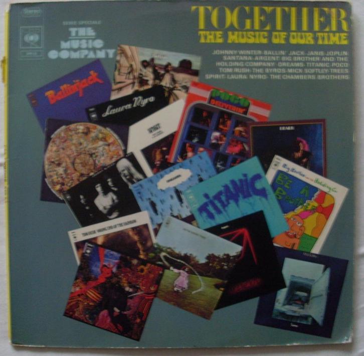 Together (LP)oa Spirit Janis Joplin Johnny Winter Laura Nyro, Cd's en Dvd's, Vinyl | Verzamelalbums, Gebruikt, Rock en Metal, 12 inch