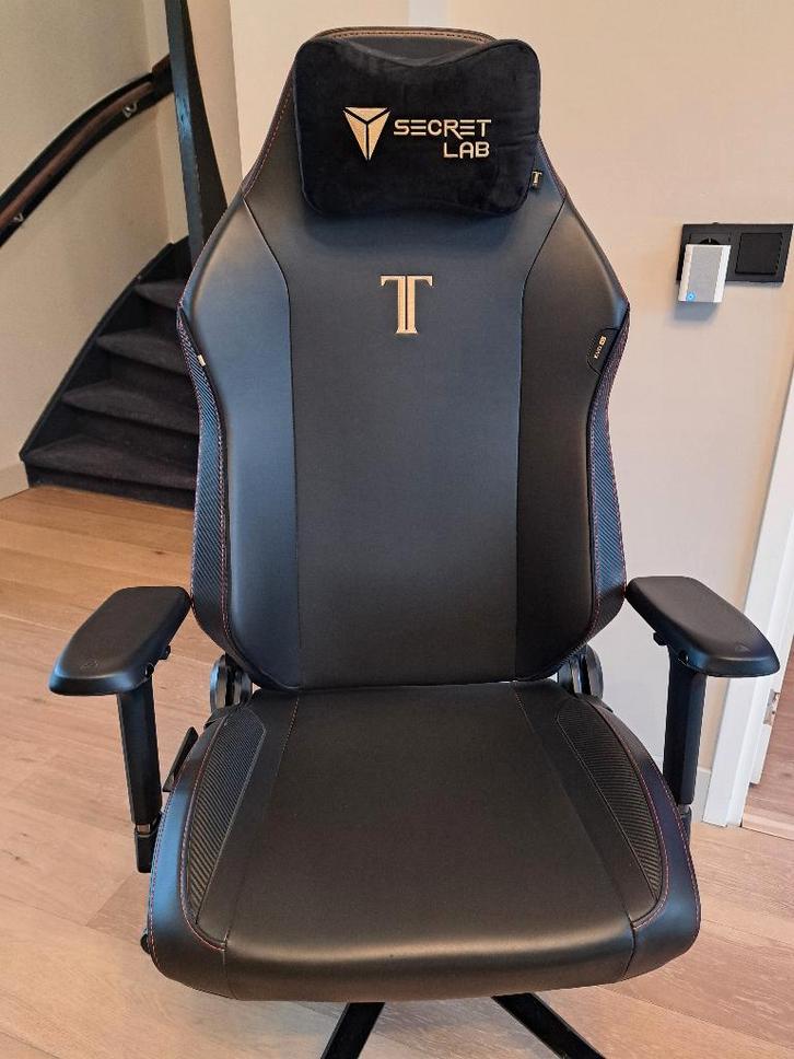 ZGAN Secretlab Titan Evo XL, Huis en Inrichting, Bureaustoelen, Zo goed als nieuw, Bureaustoel, Zwart, Gaming bureaustoel, Ophalen