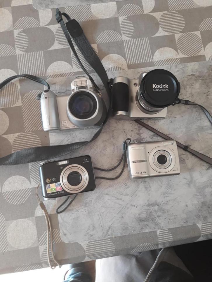 4 digitale camera s, Audio, Tv en Foto, Fotocamera's Digitaal, Gebruikt, Overige Merken, 8 keer of meer, Ophalen of Verzenden