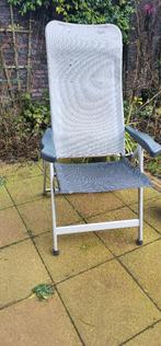 Crespo Campingstoel AL 240 met voetensteun, Ophalen, Zo goed als nieuw, Campingstoel