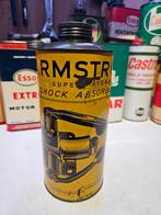 Olieblik Armstrong Schokdemperolie - Vintage, Ophalen of Verzenden, Gebruikt