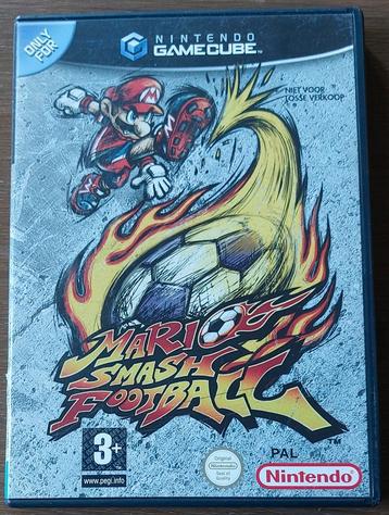 Gamecube Game, Mario Smash Football  beschikbaar voor biedingen