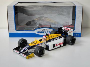 1:18 Williams FW11 Winner Brazilian GP #6 Nelson Piquet 1986 beschikbaar voor biedingen