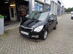Opel Agila 1.0 12V 2012 Zwart/Nappas 75.616 km/apk/airco, Auto's, Metallic lak, Origineel Nederlands, Handgeschakeld, Grijs