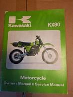 Kawasaki KX80 1981 Eigenaarshandleiding, Ophalen of Verzenden
