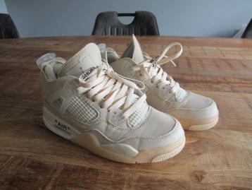 Nike air jordan 4 retro off white maat 37,5 beschikbaar voor biedingen