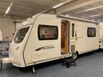 Caravan Lunar Qausar 495 met luifel, Overige merken, Luifel, Particulier, Queensbed