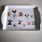 Melamine schaaltjes boerderij dieren, Ophalen of Verzenden, Zo goed als nieuw, Rond, Kunststof