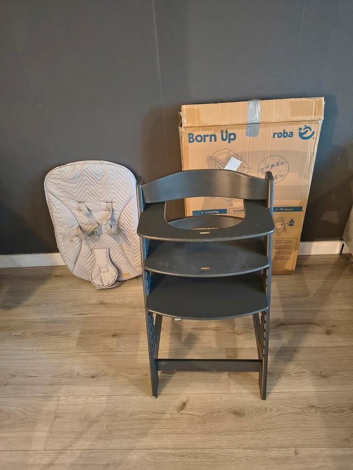 Roba Born Up Meegroeistoel, Kinderen en Baby's, Kinderstoelen, Gebruikt, Meegroeistoel, Ophalen