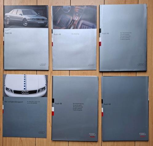 AUDI A8.   30 items voor slechts
 € 90,--, Boeken, Auto's | Folders en Tijdschriften, Zo goed als nieuw, Audi, Ophalen of Verzenden