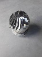 Schoorsteenkap rvs 125mm tot 250mm rookkanaal, Ophalen, Zo goed als nieuw, Zwart, Dakpannen