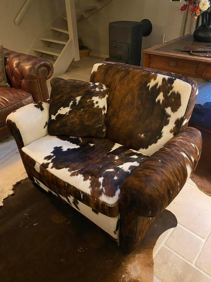 BAXTER Mickey extra Cowly LOVESEAT, Huis en Inrichting, Fauteuils, Zo goed als nieuw, Leer, 125 cm of meer, 100 tot 125 cm, Ophalen