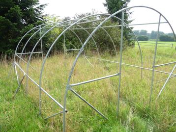 tuinkas folie tunnelkas frame van 3 x 4 m  beschikbaar voor biedingen