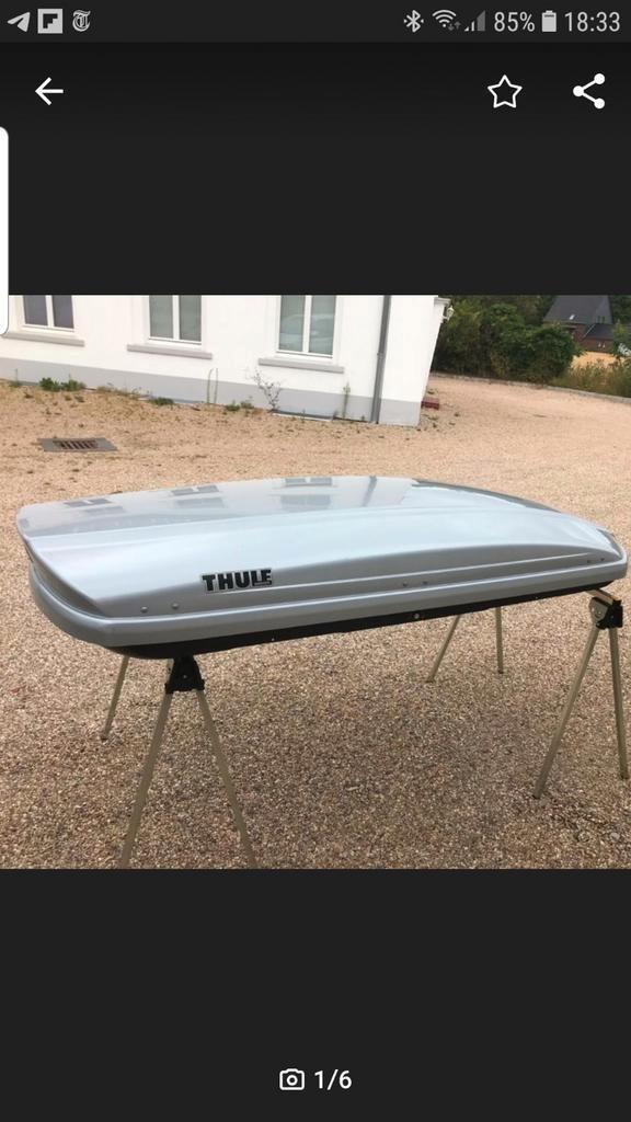 Thule Dakkoffer Volvo Space design ., Auto diversen, Dakkoffers, Gebruikt, Ophalen