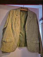 Leren Lime Groene Blazer Maat 44, Maat 42/44 (L), Ophalen of Verzenden, Jasje, Gedragen