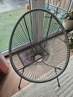 Leuke rotan stoel - binnen/buiten, Huis en Inrichting, Stoelen, Ophalen, Gebruikt, Metaal, Eén