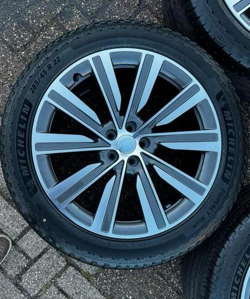 Range Rover 22” velgen Style 1073 – Michelin all season, Auto diversen, Wieldoppen, Nieuw, Ophalen